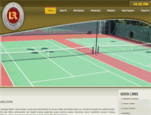 Tablet Screenshot of lakeridgeathletic.com